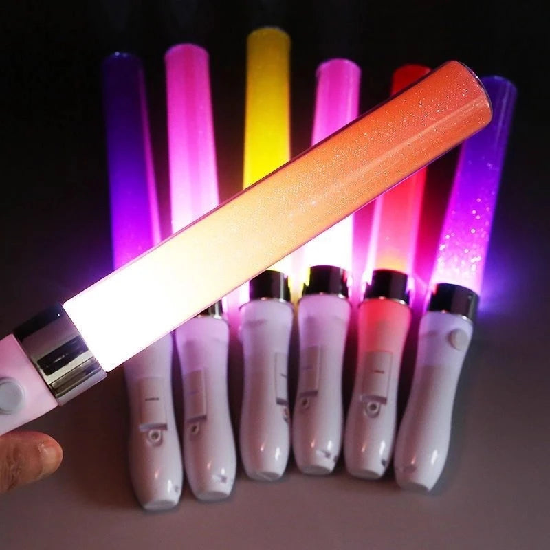 Kpop Lightsticks Glowing Penlight Concert Props Glow in The Dark Light Rods Light Sticks Party Supplies Concert Accessories