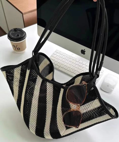 HIGHREAL Forest Lazy Style Crossbody Bag Bohemian Handmade Grass Woven Bag Leisure Vacation Beach Women's Woven Dumpling Bun