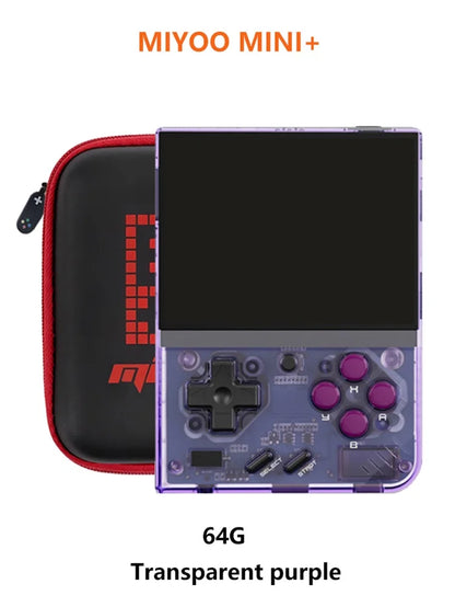 MIYOO Mini Plus Portable Retro Handheld Game Console 3.5-inch IPS HD Screen Children's Gift Linux System Classic Gaming Emulator