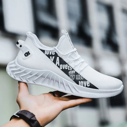 New breathable Sneakers Men's trendy comfort running Shoes Fashion anti slip sports shoes Light Male walking shoe Zapatos Homme