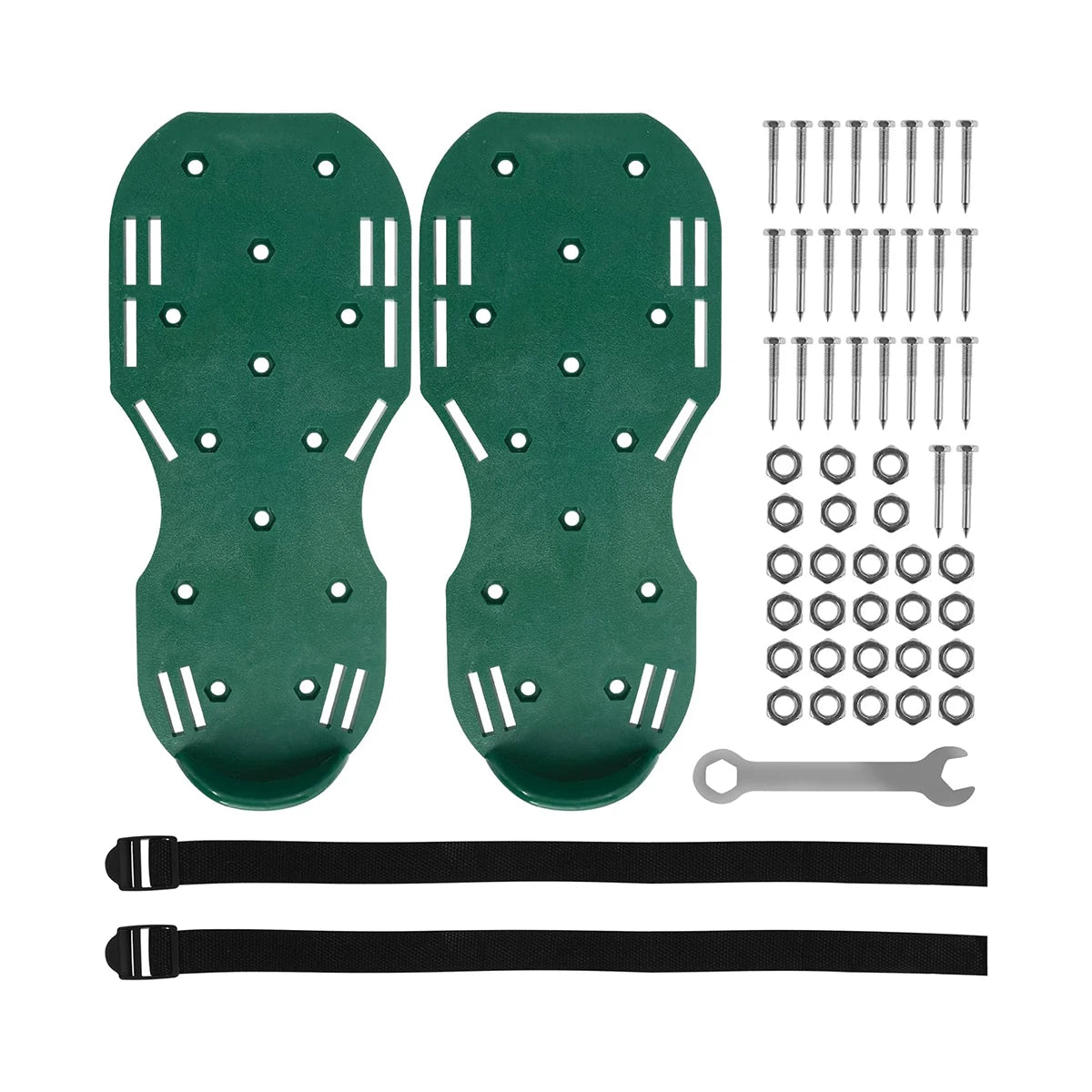 Lawn Aerator Shoes Adjustable Spiked Aerating Sandals Machine Gardening Tools Products Manual Ground Surcador Accessories Tool