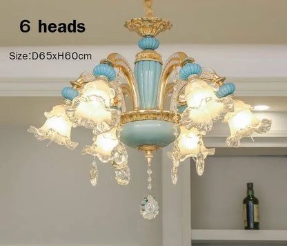 Dining Room Chandelier Light Modern Lighting Bedroom Crystal Lamp Living Lights Nordic Decoration Lamps Home