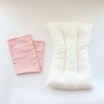 Kids Pillow with Pillowcase Set For Toddler Infant Soft Children Sleeping Pillow Core Cover for Baby Nursery Crib Travel 30x50cm