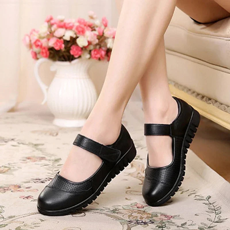 Flats Moccasins Slip on Loafers PU leather Ballet Shoes Casual Ladies Shoes Footwear Soft Women Shoes Zapatillas De Mujer