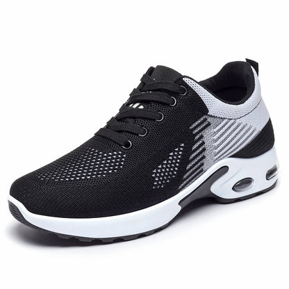 Spring Autumn Women Mesh Breathable Sports Shoes Lady Non-slip Running Shoes Adult Student Commuter Casual Shoes Everyday Casual