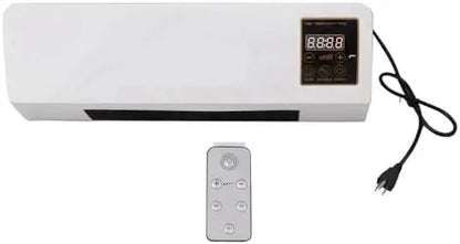 Wall Mounted Small Air Heater, Dual Use Efficient| Compact Wall Mounted Design, Wide Angle Heat Airflow, Heater for Home Office