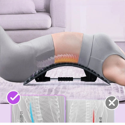 Best-seller 12Magnets Lumbar Vertebrae Relaxer Humpback Correction Shaping Back Stretcher Back Pain Relief Stretching Massager