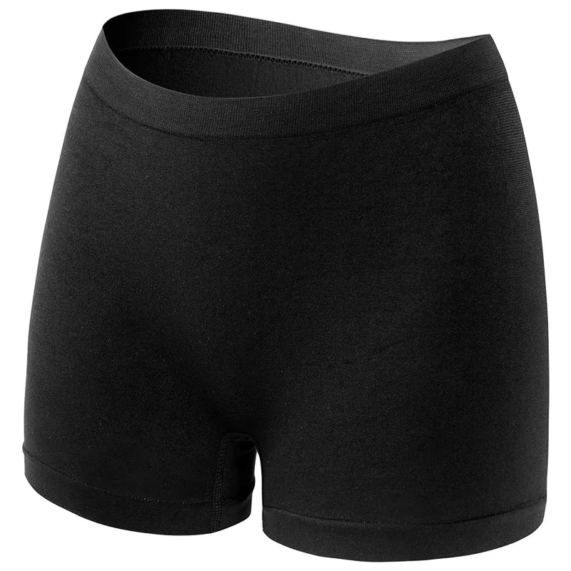 Womens Seamless Underwear Safety Pants 2-in-1 No Wedgie Boyshorts for Women Yoga Pant Shorts Boxers Boy Shorts Panties Underpant