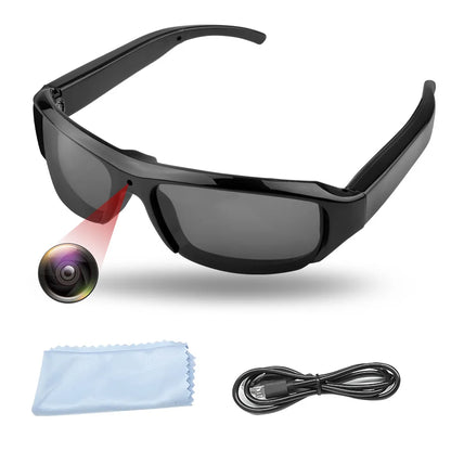 Outdoor Cycling  Glasses Camera HD 1080P Video Take Photo Video Recorder One Button Control Wearable Protable Mini Camera