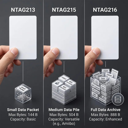 2-50PCS NFC216 NFC215 NFC213 Ntag 213 Chip TAG ISO14443A RFID PVC White Cards For all NFC Android IOS Phone Blank PVC Keycard