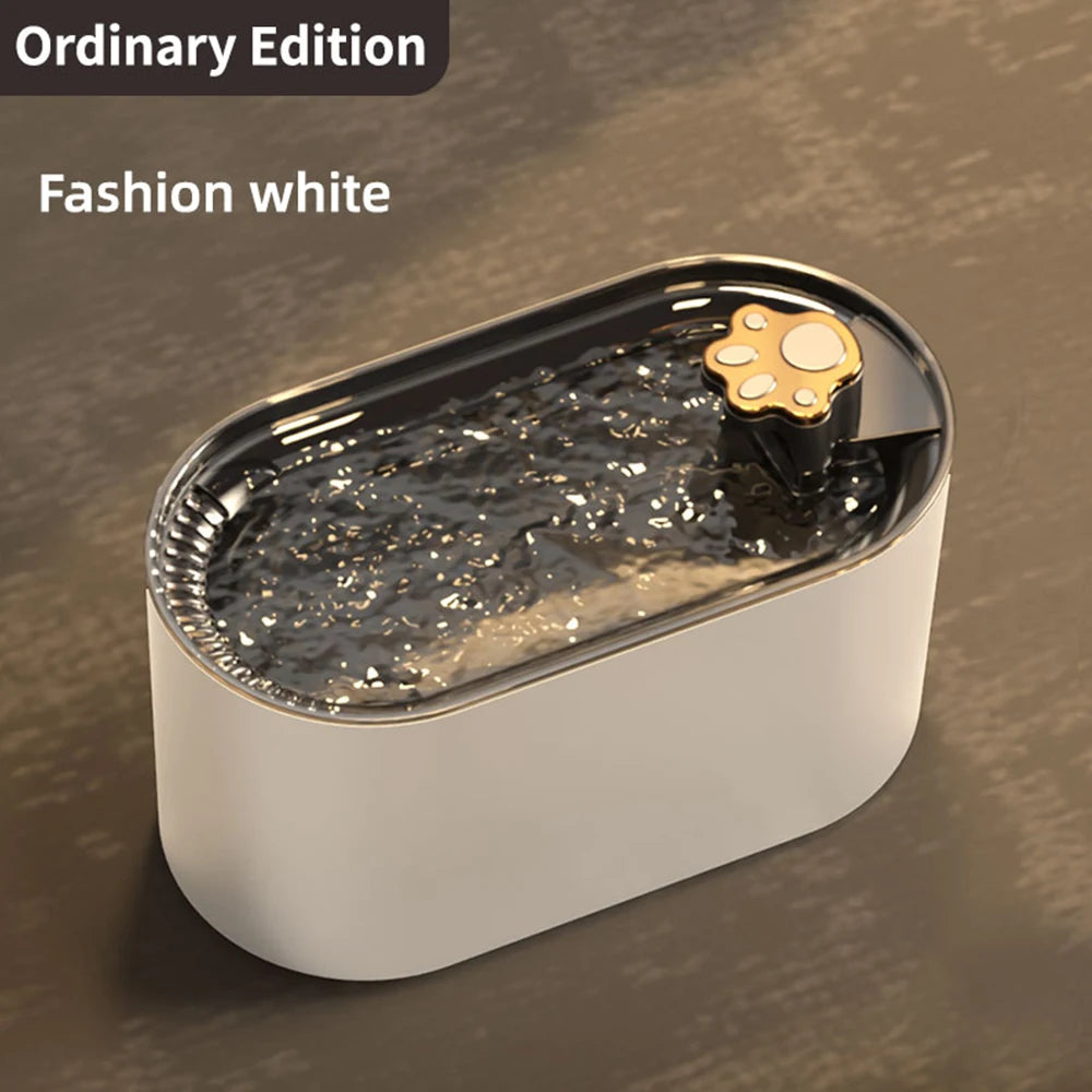 Pets Water Fountain Intelligent Water Dispenser USB Electric Mute Cat Drinker 3L LED Light Ultra-Quiet Pet Automatic Drinker