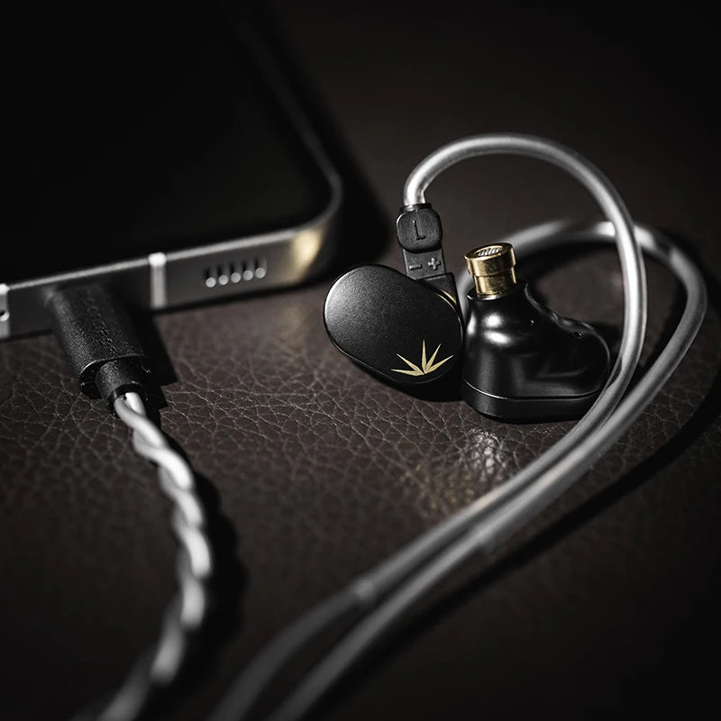 MOONDROP CHU II DSP Headphones High Performance Dynamic Driver USB-C In-ear Monitors TYPE-C With microphone earphone