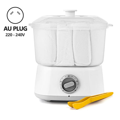 3L Hot Towel Warmer Steamer with Towel Clip Fast Heating for Facial Can Hold 6-16 small size facecloths Portable Heating Machine