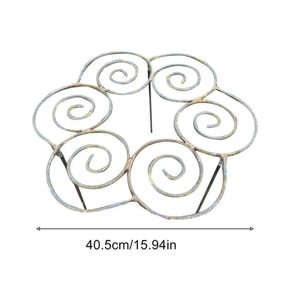 Peony Cage Heavy Duty Metal Weather-Resistant Grow Through Plant Support for Tall Heavy Flowers Peonies Roses Hydrangeas