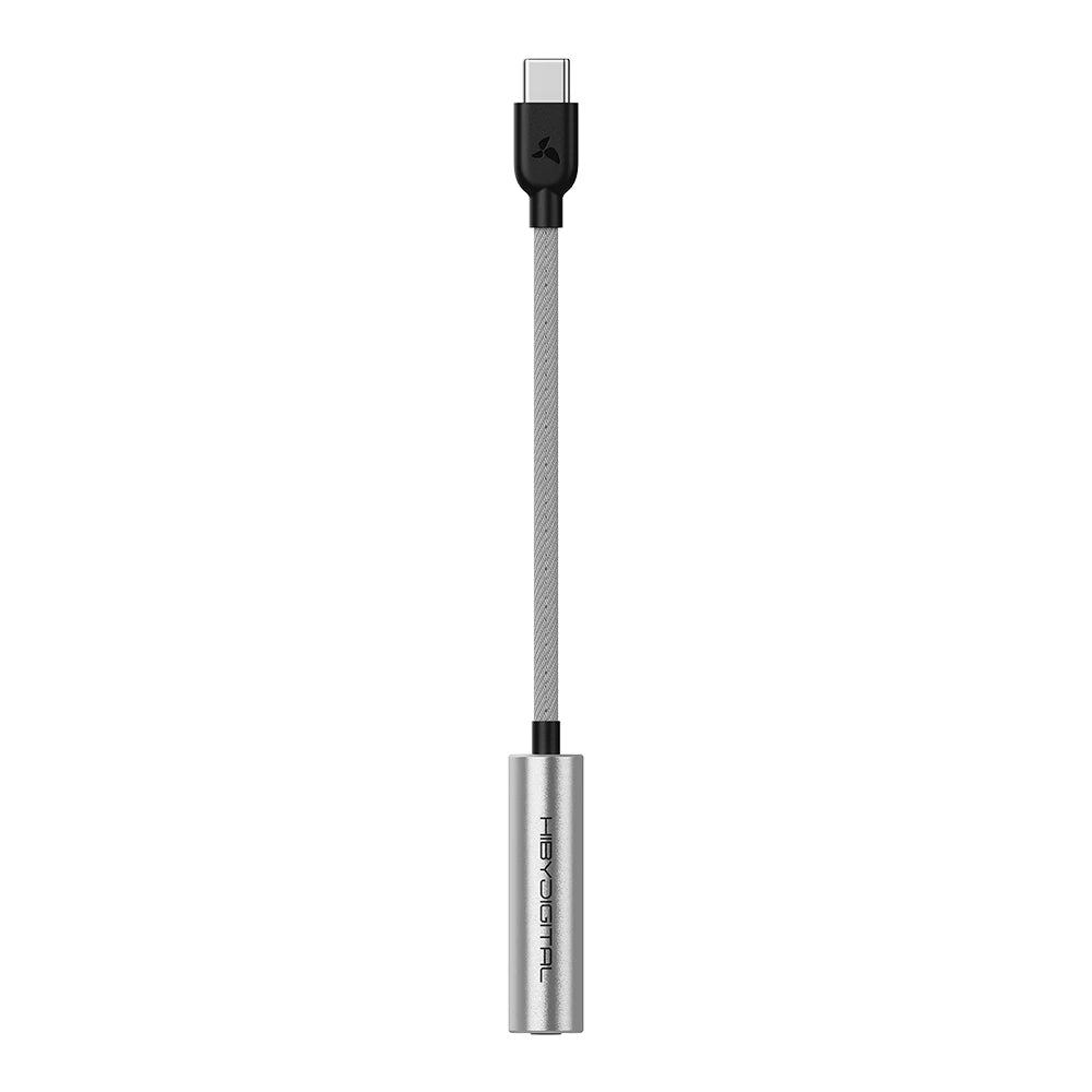 HiBy Digital D1 Type C HiFi Audio Dongle USB DAC Headphone AMP PCM32Bit/384kHz 3.5mm Output CS46L41 Sound Card for Android Win10