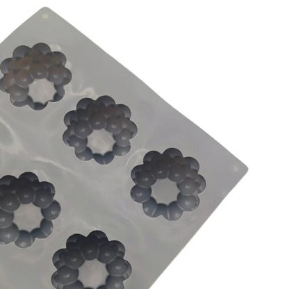 New Arrival 12 Hole Circular Bubble Shape Silicone Mousse Cake Mold DIY Flaky Clouds Shape Jelly Pudding Chocolate Baking Tools
