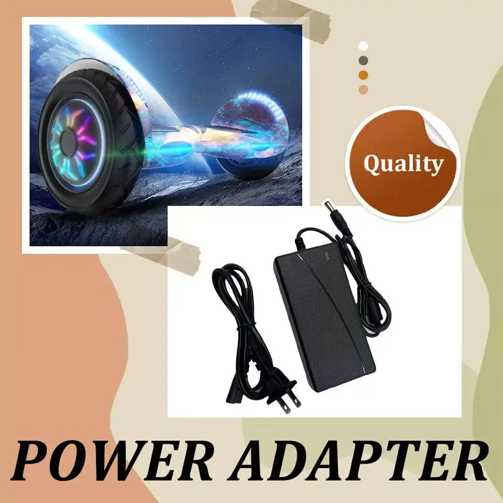 1 Piece 42V 2A Balance Car Charger 36V Lithium Battery Charging Adapter