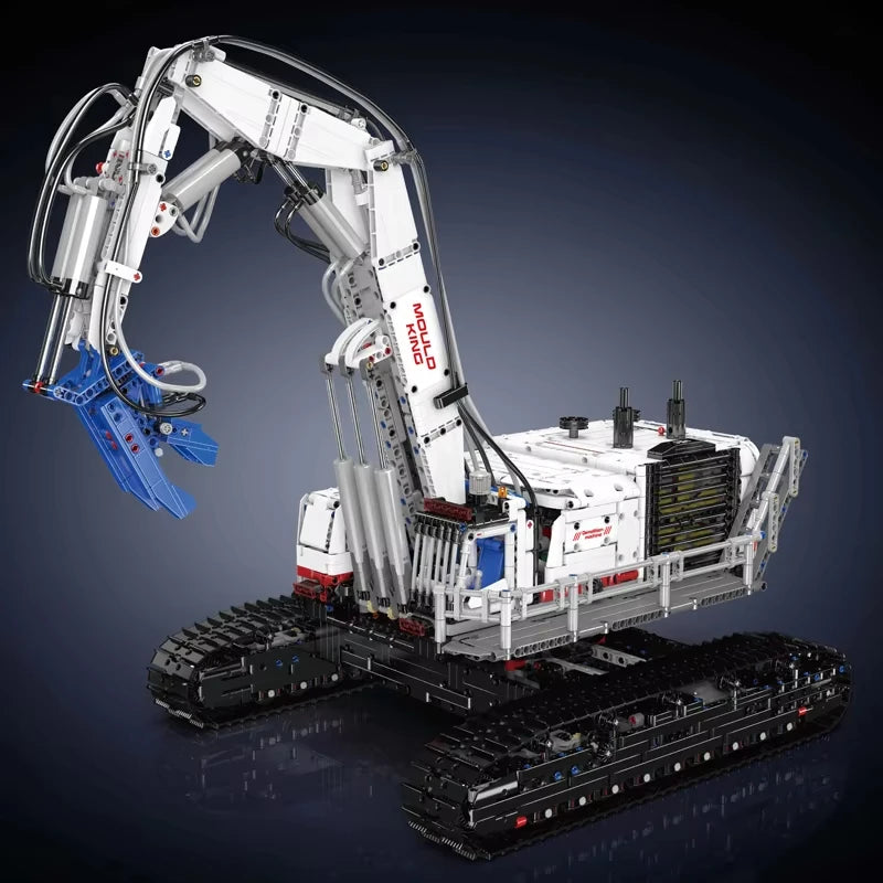 4195Pcs Technology Remote Controlled Demolition Machine Building Blocks High-Tech Hydraulic Excavator Bricks Toy Kids Gifts