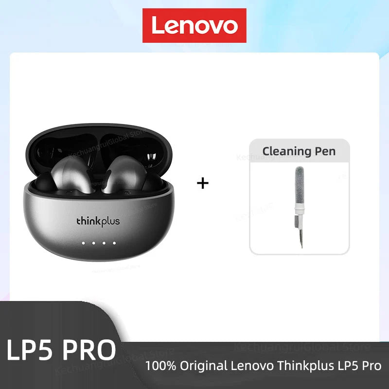Lenovo LP5 PRO Wireless Bluetooth 5.4 Earphones TWS HiFi Sound Headphones Gaming Sports Earbuds LP5Pro Headset with Mic 2026