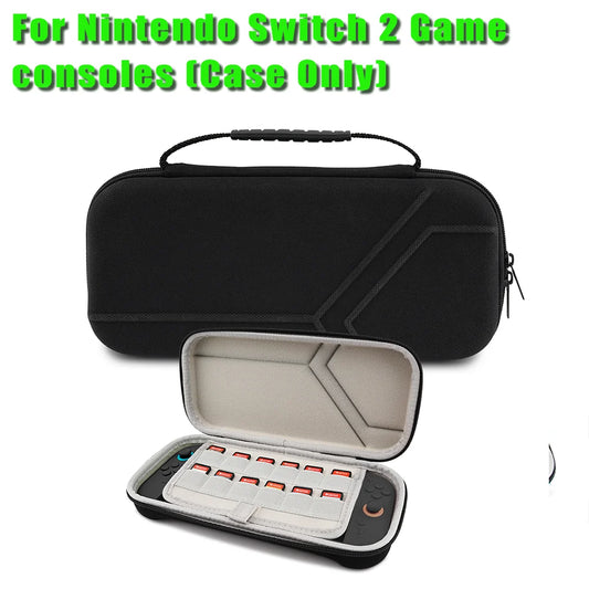 Hard Carrying Case Storage Bags For Switch 2 Game consoles Accessories Travel Shell Outdoor Shockproof drop-proof Case For NS 2
