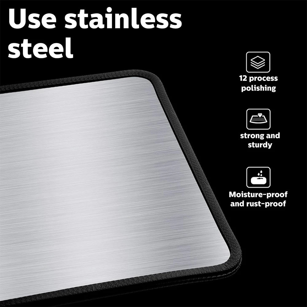 Stainless Steel Large Splatter Guard for Frying Stove Top Foldable Oil Splash Guard Cooking for Stove Kitchen Splatter Screen