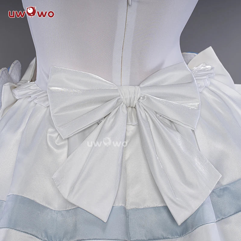 IN STOCK UWOWO Cosplay Stockingg Anarchyy Angell Cosplay Costume Dress with Wings Full Set Halloween Costumes