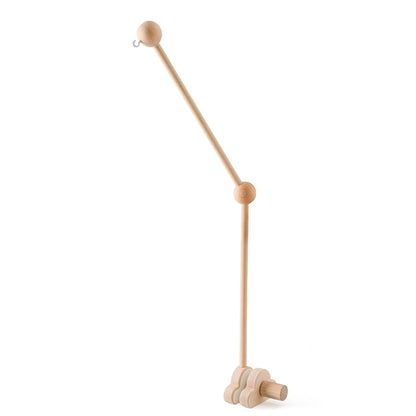Revolving Music Box For Newborns Baby Crib Imitation Wood Color Hanging Rattle Baby Soothing Musical Toys 0-12 Months Baby Gift