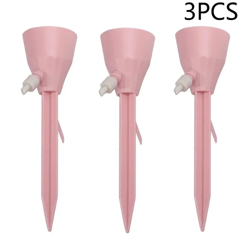 3Pcs Adjustable Drip Irrigation System Automatic Self Watering Spikes  for Plants Indoor Outdoor Potted Plants Irrigation System