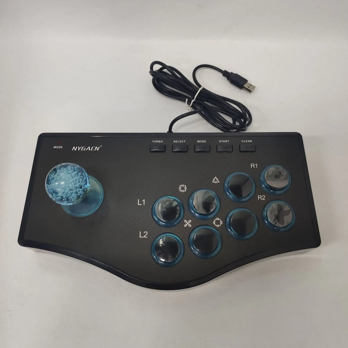 Best Pick Retro Arcade Game Rocker Controller Usb Joystick For Ps2/Ps3/Pc/Android Smart Tv Built-In Vibrator Eight Direction Joy