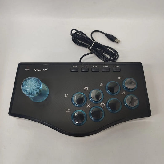 Best Pick Retro Arcade Game Rocker Controller Usb Joystick For Ps2/Ps3/Pc/Android Smart Tv Built-In Vibrator Eight Direction Joy