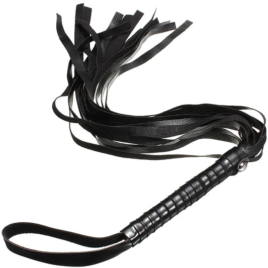 ★▲1PC Pu Leather Pimp Whip Racing Riding Crop Party Flogger Hand Cuffs Queen Colourful Horse Riding Whip