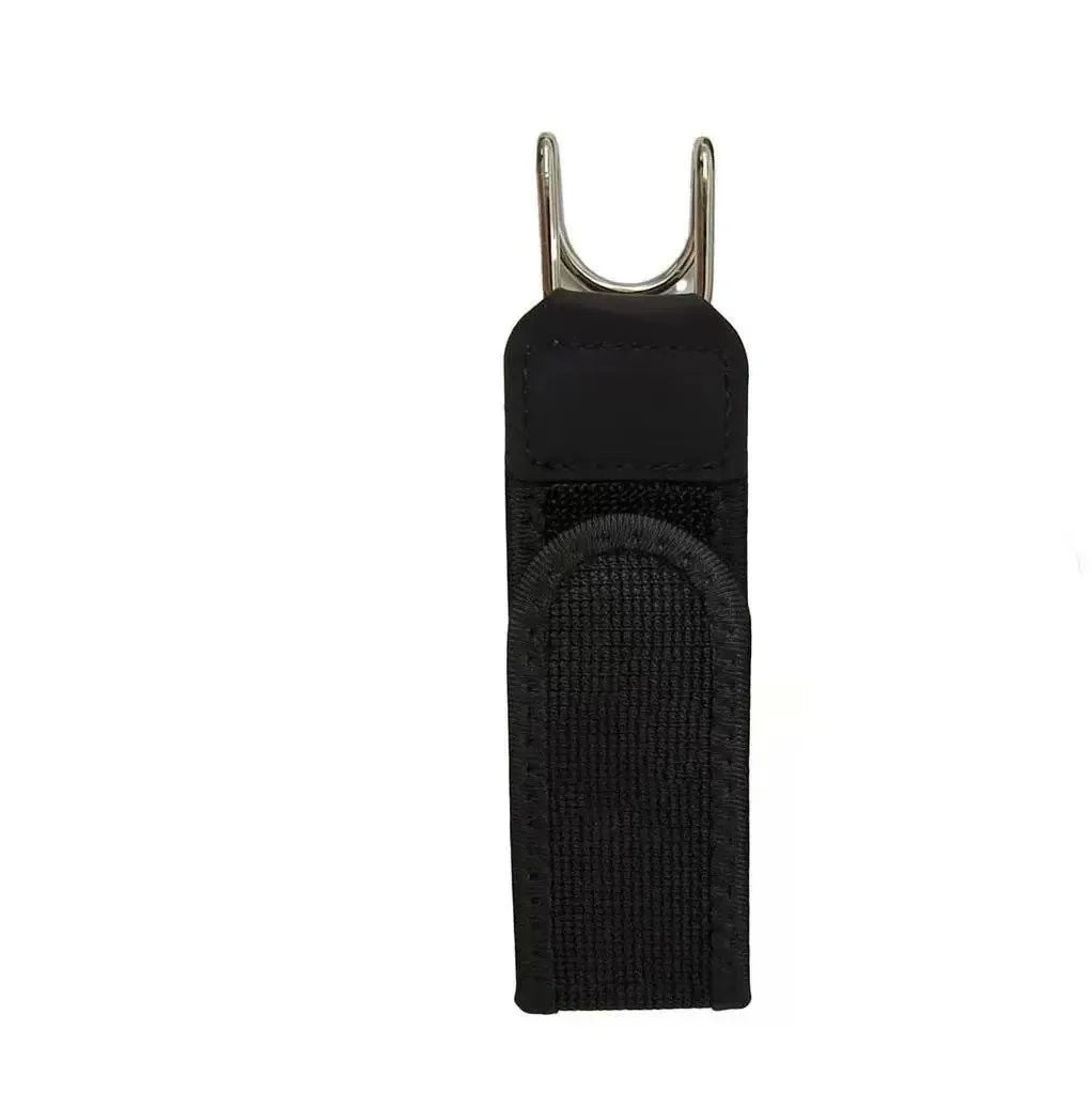Adjustable Elastic Waistband Buckle with Magic Tape & Metal Hooks