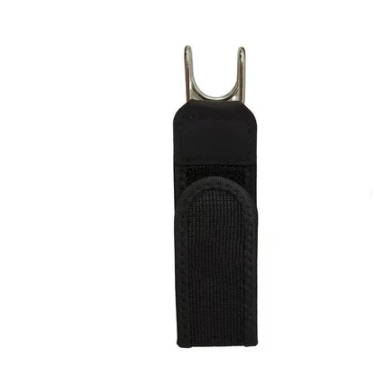 Adjustable Elastic Waistband Buckle with Magic Tape & Metal Hooks