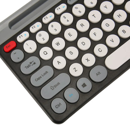 【New】Wireless Keyboard Mouse Set Rechargeable Retro  2.4G Wireless Bluetooth Keyboard Mouse Set Wireless PC Keyboard Mouse Set