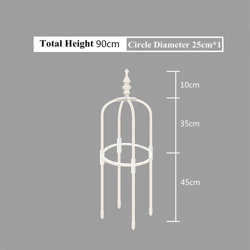 Plant Climbing Supporter Climbing Plant Support  Frame Outdoor Flower  Vines Pot Stand Garden Climbing Frame Indoor Floral Decor