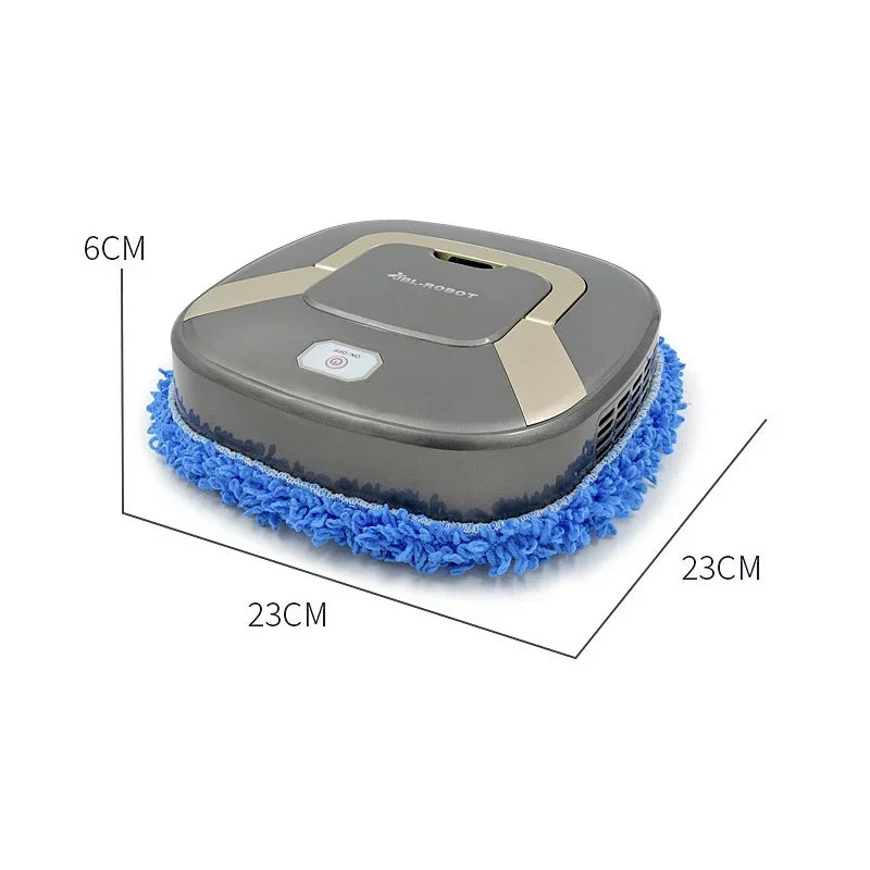 Smart Floor Cleaning Aspirator OEM Mini Rechargeable Household Dry Erase Wet Mopping All-in-One Machine Mop Vacuum Cleaner