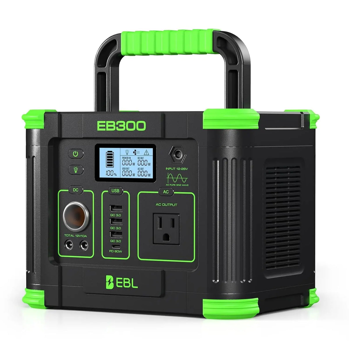 1000W Portable Power Station with 200W Portable Solar Panel, Customized