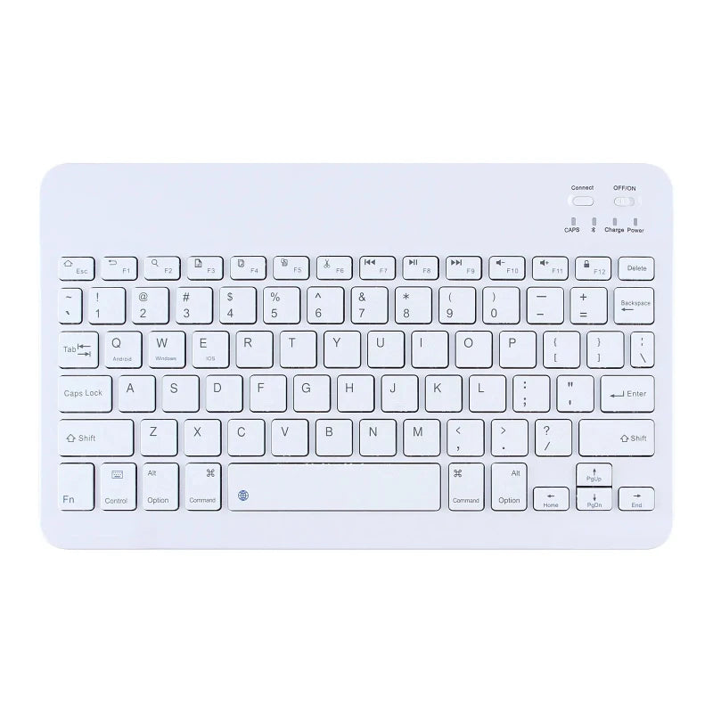 2026 New 10 inch For iPad Pro 11 Bluetooth Wireless Keyboard and Mouse English Hebrew For Android IOS Windows Phone Tablet
