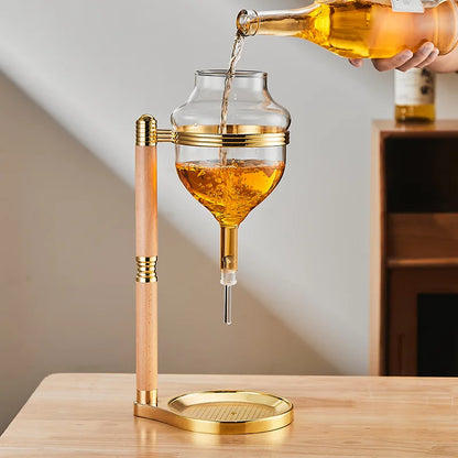 GIEMZA Wine Dispenser Japanese-style Ice-cold Wine Dropper Iced Sober Cooler Sake Jug Wine Decanter Chilled Champagne
