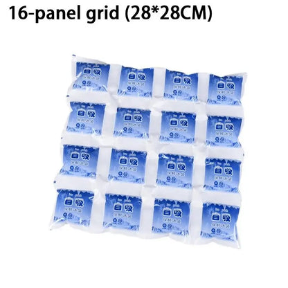 Reusable Gel Cooler Bag with 12 16 24 Grids for Food Can Wine Fresh Keeping for Outdoor Picnic Camping Storage