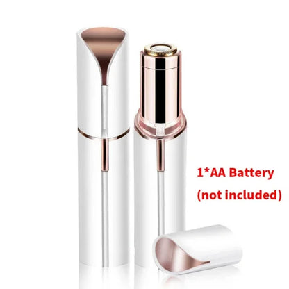 Facial Hair Removal for Women, Mini Hair Remover, Electric Razor Shaver Portable Bikini Epilator for Lips, Chin, Armpit, Peach