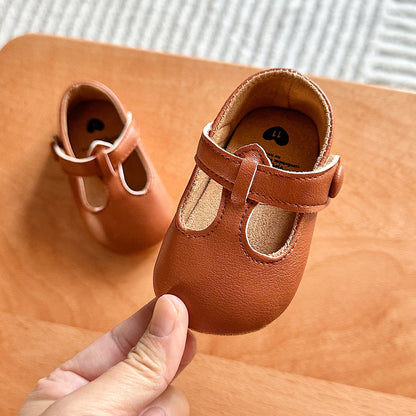 New Baby Shoes Leather Baby Boy Girl Shoes Rubber Sole Anti-slip Multicolor Toddler First Walkers Newborn Crib Toddler Shoes
