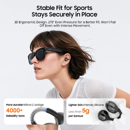 IMIKI SP2 Clip On Earbuds Open Ear Wireless Bluetooth 5.4 Ear Clip Headphones 4 Mics ENC Clear Call  Waterproof Sports Earphones