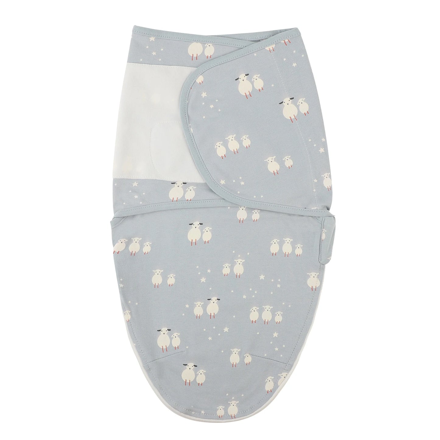 INSULAR Baby Cotton Swaddling Cloth With Caps Envelope Type Newborn Cartoon Envelope Anti-Startle Adjustable Bedding Item