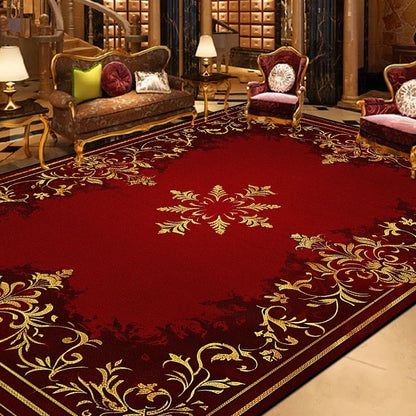 Gorgeous Retro European Carpet Living Room Large Area Decoration Sofa Area Rugs for Bedroom Cloakroom Non-slip Floor Mats Ковер