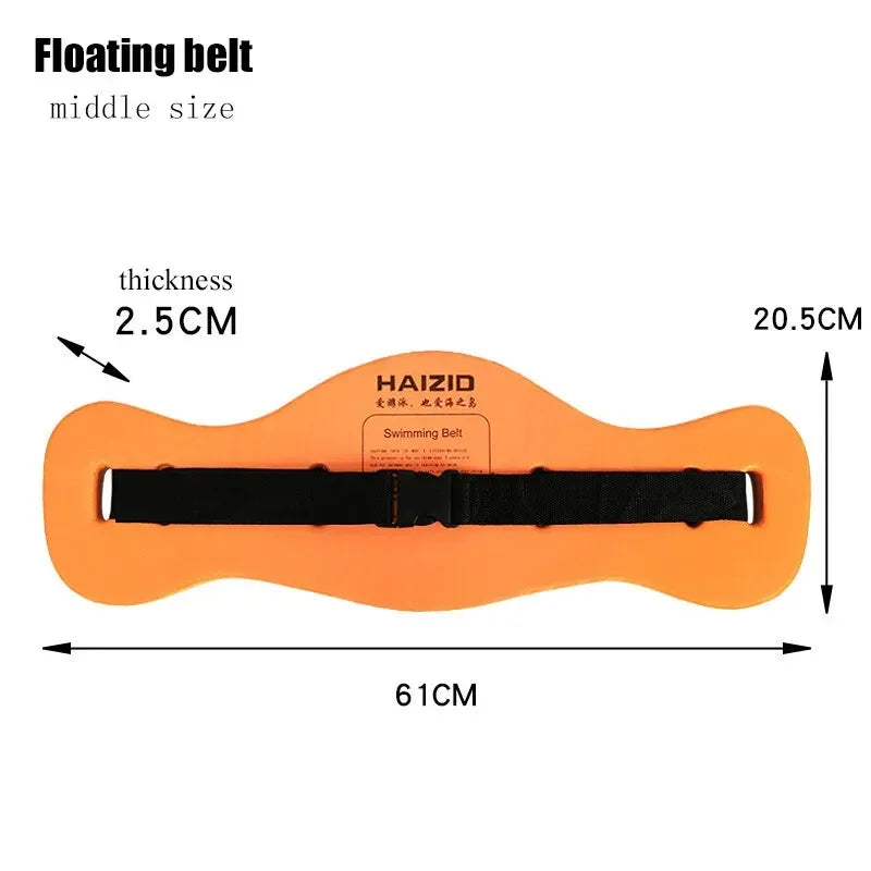 CEOI GWOK Adjustable Straps Swimming Buoyancy Thicken Waist Fish-shaped Water Buoyancy Belt Swimming Practice Floating Board