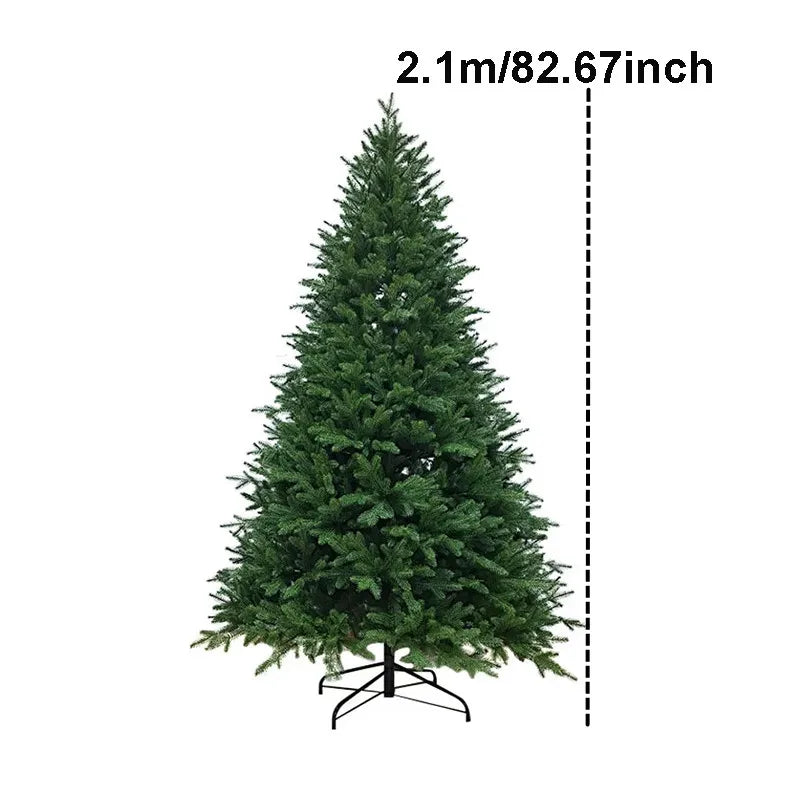 2.1/2.4/3m Christmas Tree Decoration Set Large DIY Christmas Ornaments For Trees Holiday Party Home Decor Hanging Drop Shipping