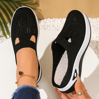Women shoes  Convenient and comfortable at home, one foot with a vent and half slipper women's summer shoes free shippiing shoes