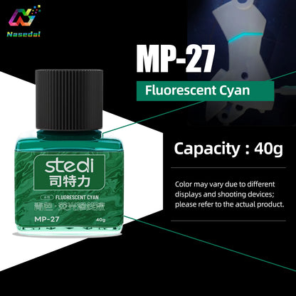 Stedi MP-20~29 Fluorescent Panel Liner Paint Water Based Penetrating Ink for Gundam Model Coloring Tools Hobby DIY Accessories