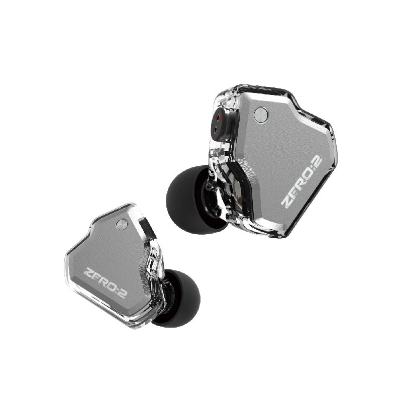7Hz X Crinacle Zero 2 Headphone 10mm Dynamic Driver Zero2 Wired HIFI IEM Gaming Earbuds with OFC Audio IEM Cable
